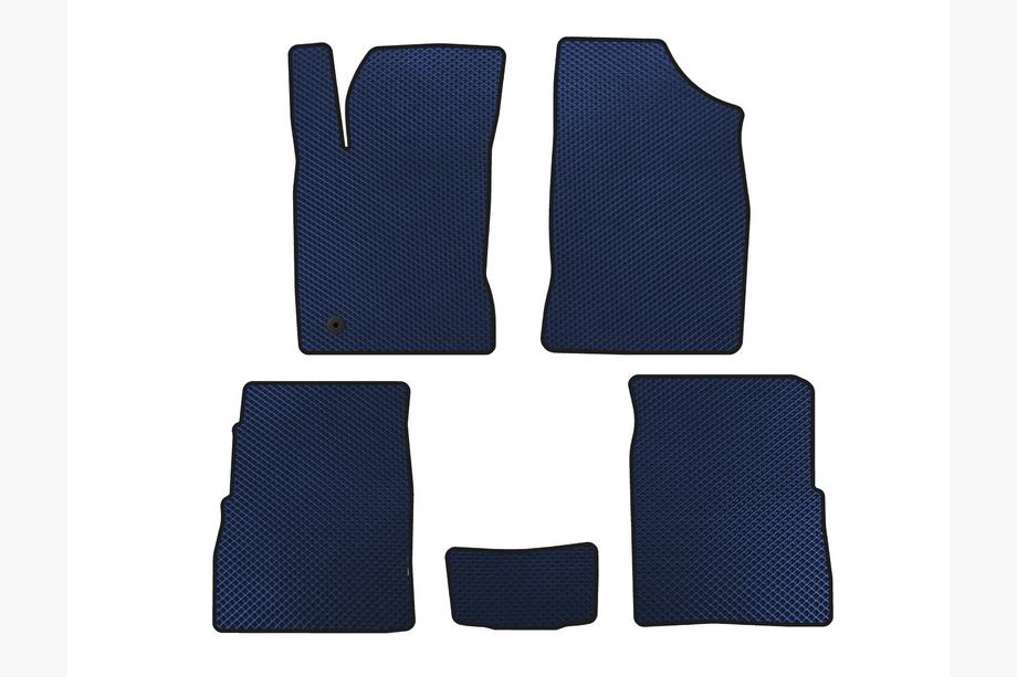 Chrysler PT Cruiser 2000-2010 EVA Floor Mats (HB, 5-Door, Facelift, Blue) Image