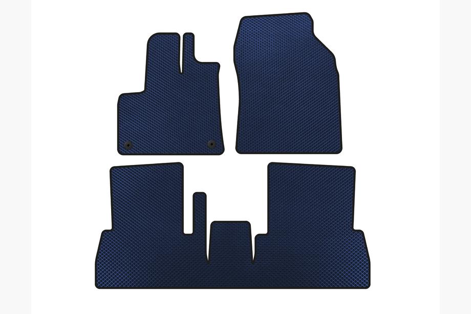 Citroen Berlingo/Multispace 2018- EVA Floor Mats (Manual, Blue) Image