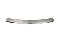 Seat Leon 2013-2020 Rear bumper protector OmsaLine (SW, stainless steel) photo 1