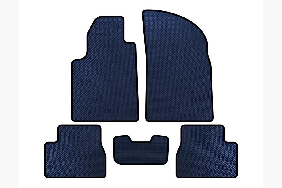 Citroen C-3 2002-2009 EVA Floor Mats (Blue) Image