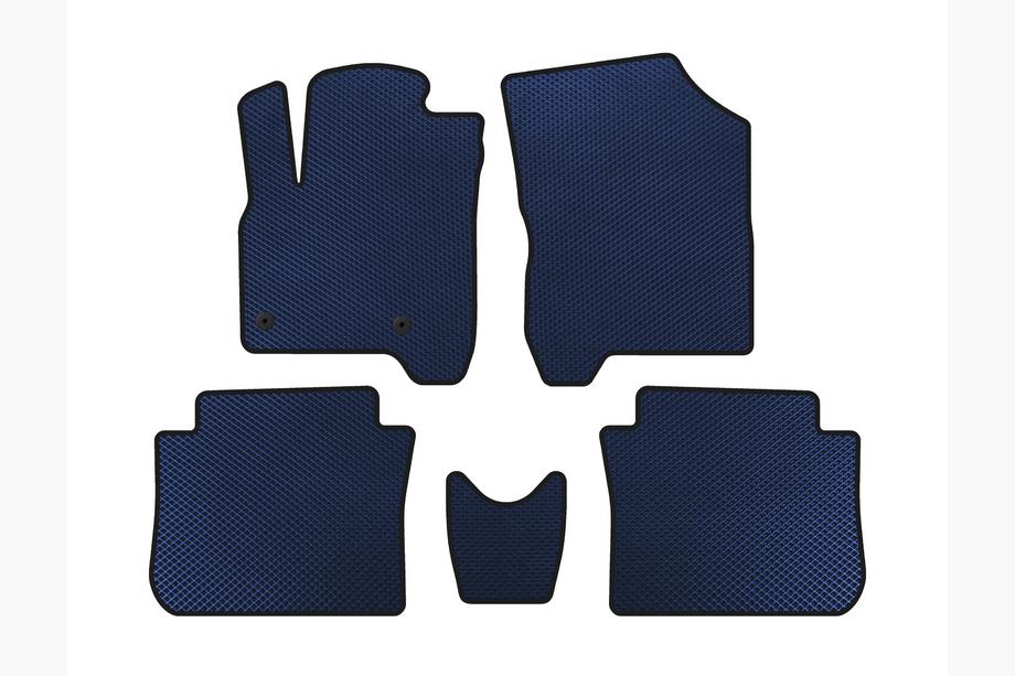Citroen C-3 Picasso 2010-2017 EVA Floor Mats (Blue) Image