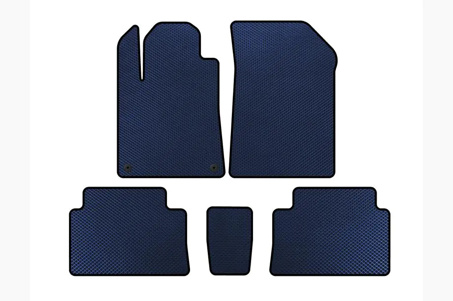 Citroen C-5 2001-2008 EVA Floor Mats (Blue) Image