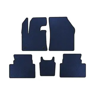 EVA Floor Mats (Floor-Mounted Gas Pedal, Blue)