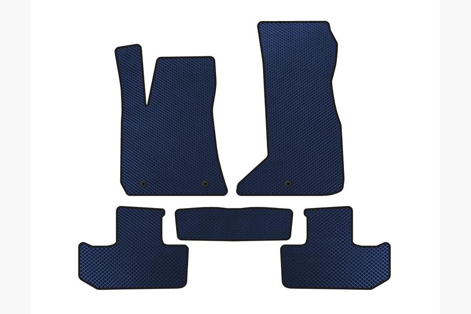 Dodge Challenger 2008-2023 EVA Floor Mats (Coupe, Blue) Photo 1