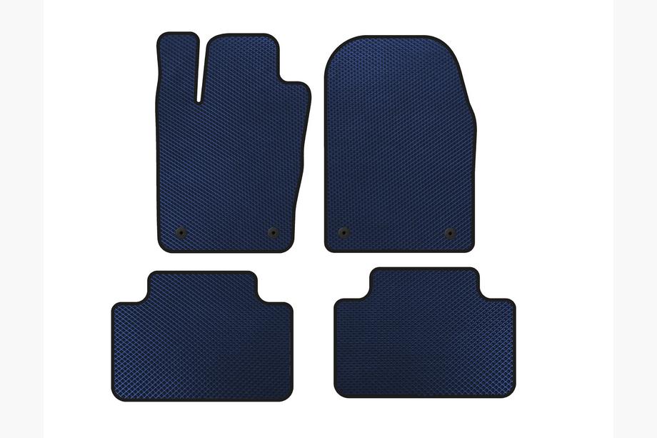 Dodge Durango 2010- EVA Floor Mats (Blue) Image