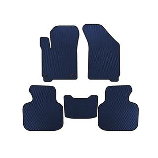 EVA Floor Mats (2011-2020, 7-Seater, Blue) Dodge Journey 2008-2020