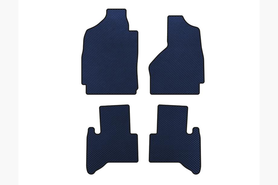 Dodge RAM (DR/DH/D1/DC/DM) 2002–2009 EVA Floor Mats (2002-2009, Blue) Image