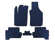 Fiat 500/500L 2013-2022 EVA Floor Mats (HB, Electric, Blue) photo 1