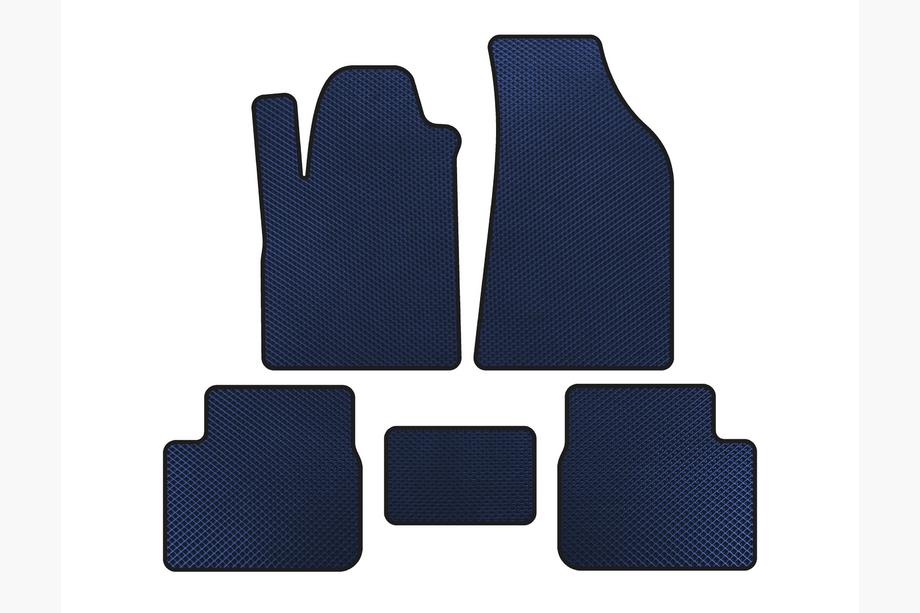 Fiat Bravo 2008-2016 EVA Floor Mats (Blue) Image