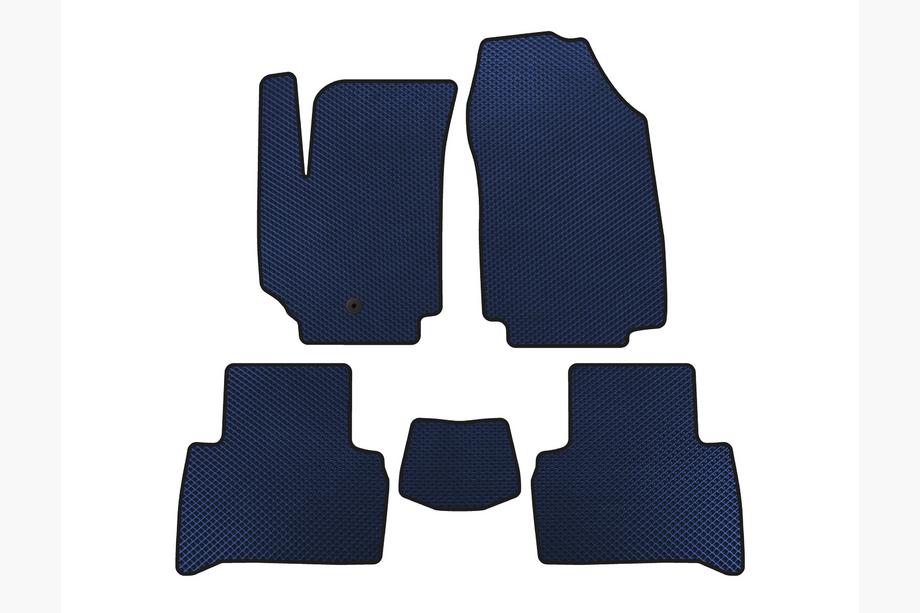 Fiat Croma 2005-2010 EVA Floor Mats (2007-2010, SW, Blue) Image