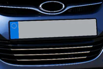 Hyundai I-40 2011-2019 Grille Covers (3 pcs, Stainless Steel) photo 3