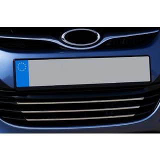 Grille Covers (3 pcs, Stainless Steel) Hyundai I-40 2011-2019 photo 3