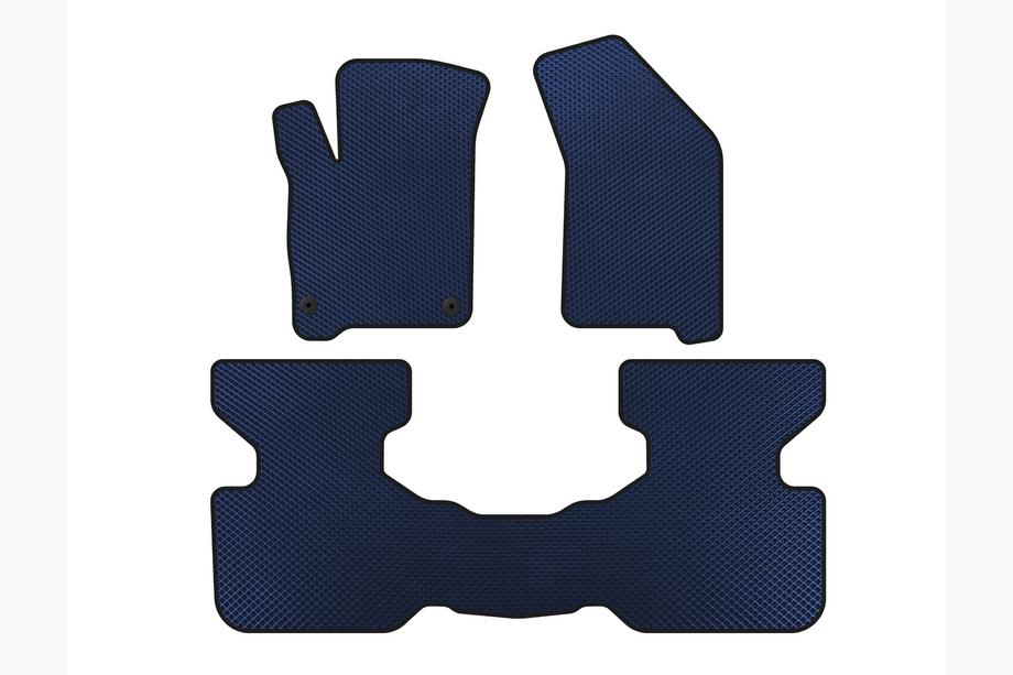 Fiat Freemont 2011-2016 EVA Floor Mats (2011-2016, Blue) Image