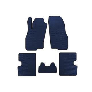EVA Floor Mats (HB, 5-Door, Pre-Facelift, Blue) Fiat Punto Grande/EVO 2006-2018
