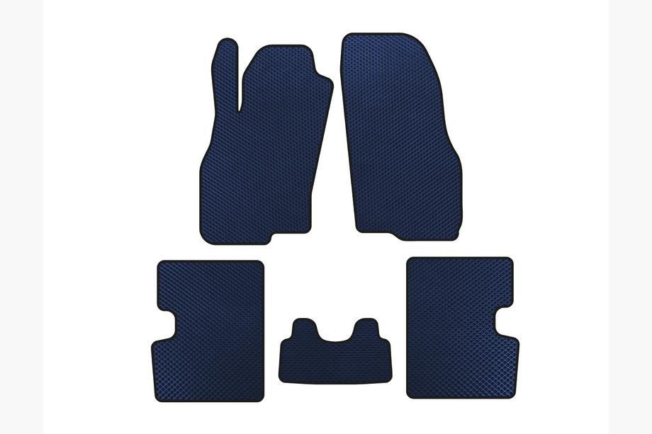 Fiat Punto Grande/EVO 2006-2018 EVA Floor Mats (HB, 5-Door, Pre-Facelift, Blue) Image