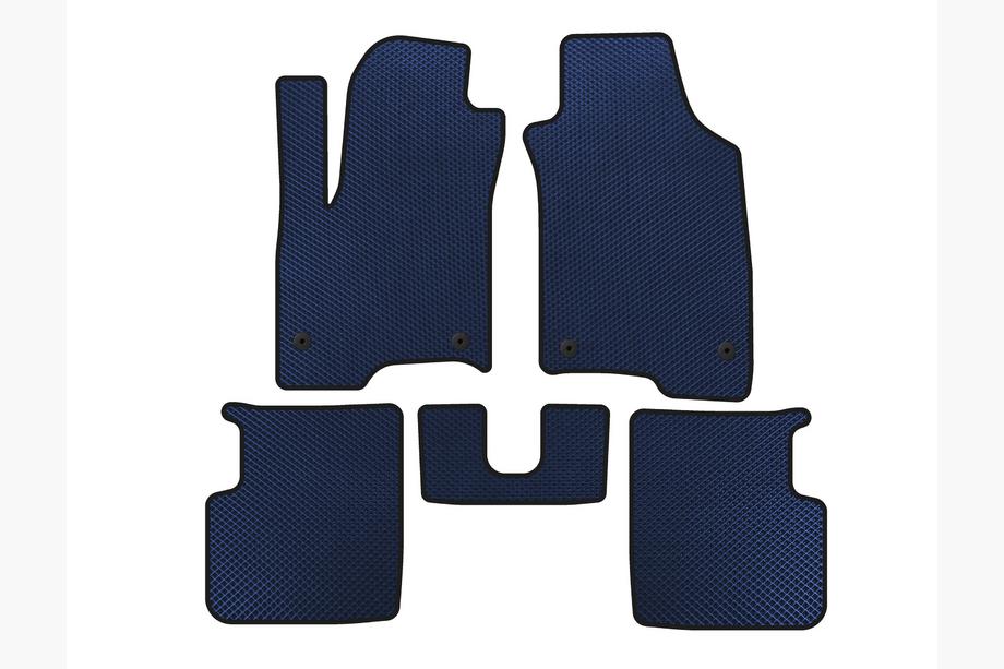 Fiat Panda 2011-2023 EVA Floor Mats (Blue) Image
