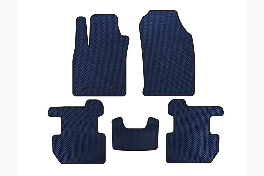Ford Ecosport 2013-2022 EVA Floor Mats (2018-2022, Blue) Image