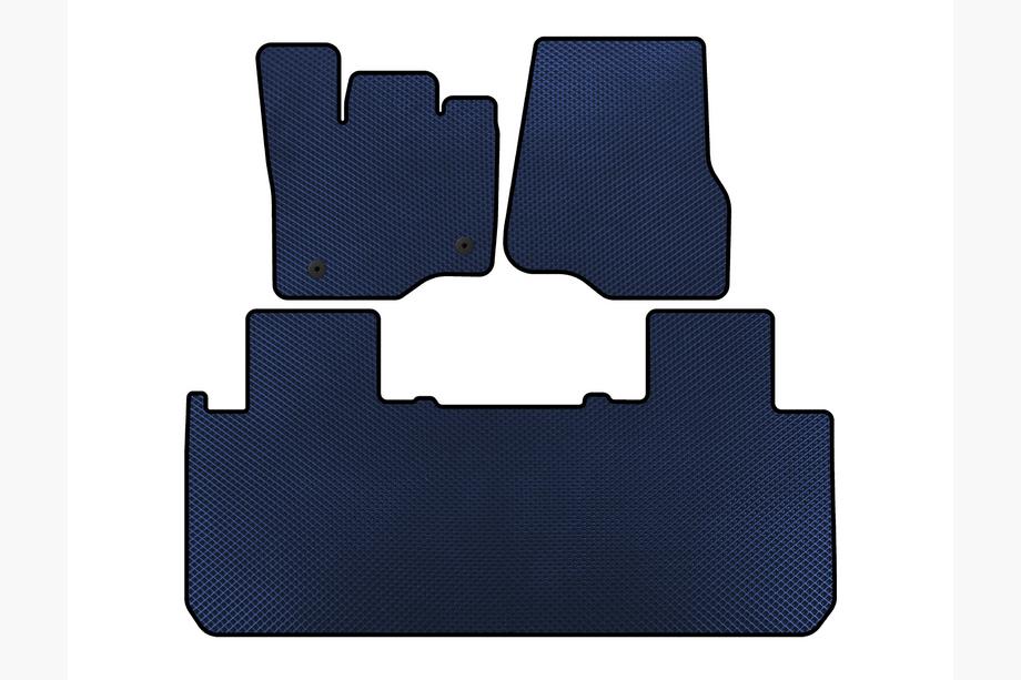 Ford F-150 2014-2021 EVA Floor Mats (Blue) Image