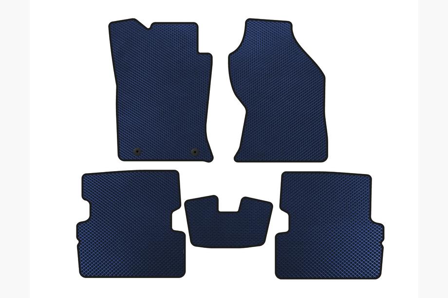 Ford Focus I 1998-2005 EVA Floor Mats (2001-2005, SW, Blue) Image