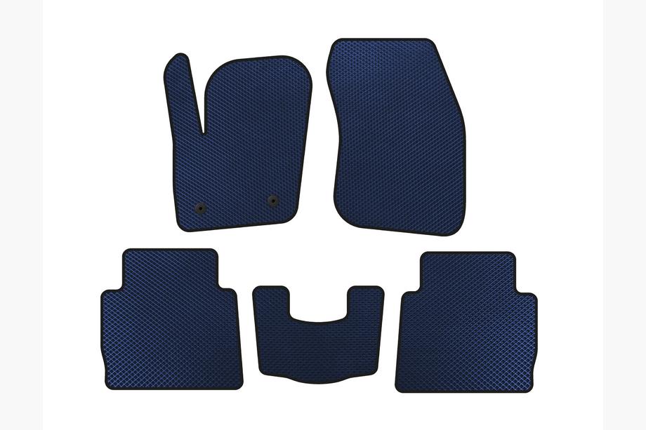Ford Fusion 2012-2020 EVA Floor Mats (SD, Blue) Image