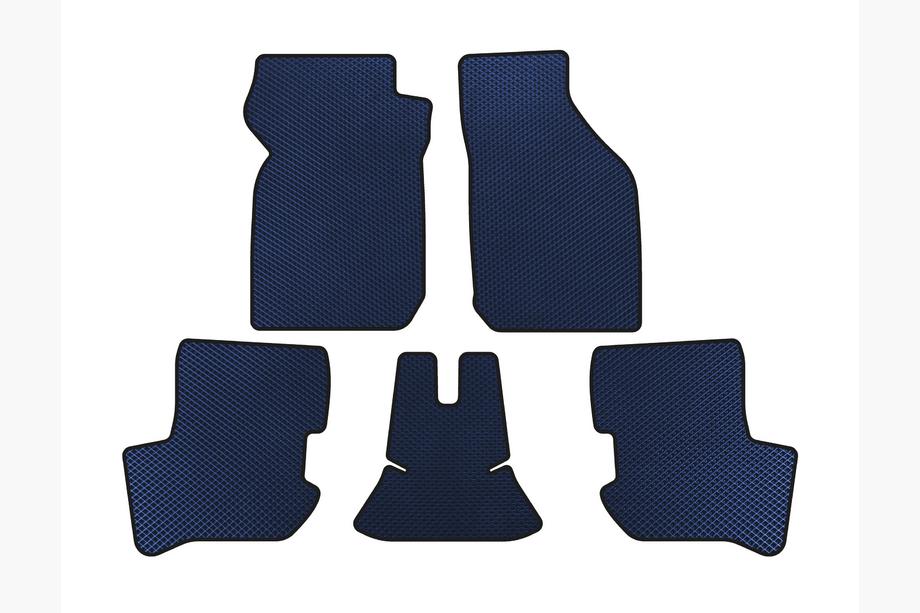 Ford Ka 1996-2008 EVA Floor Mats (HB, Blue) Image