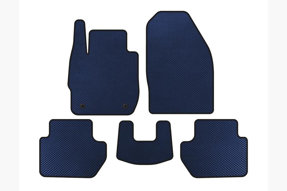 Ford Ka 2016- EVA Floor Mats (SD, Blue) Image