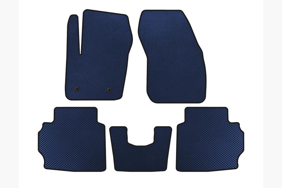 Ford Mondeo 2014-2022 EVA Floor Mats (LB, Blue) Image