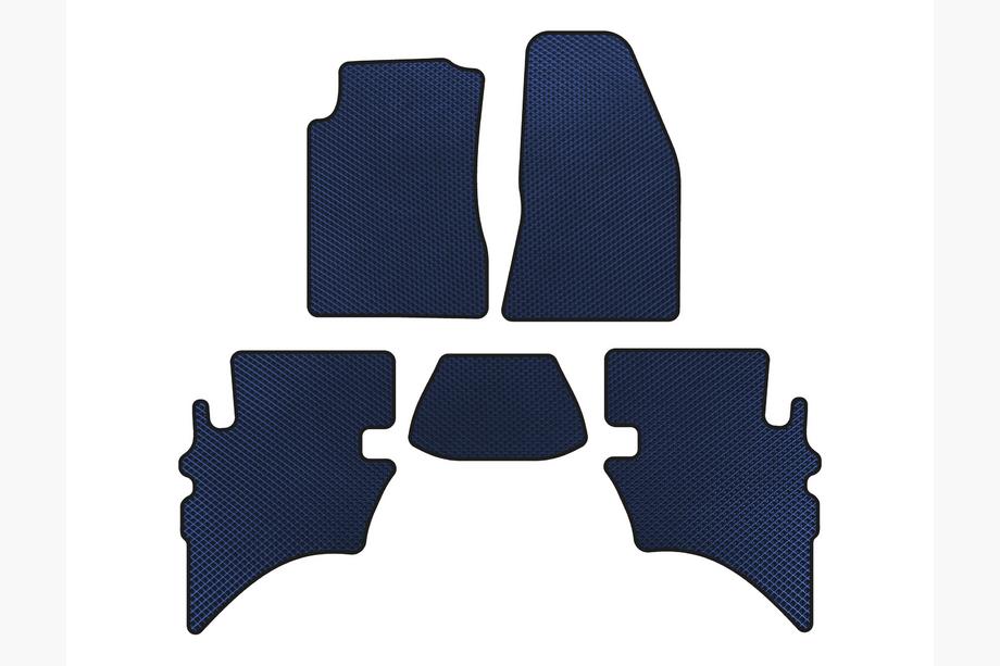 Ford Ranger 2002-2006 EVA Floor Mats (Blue) Image
