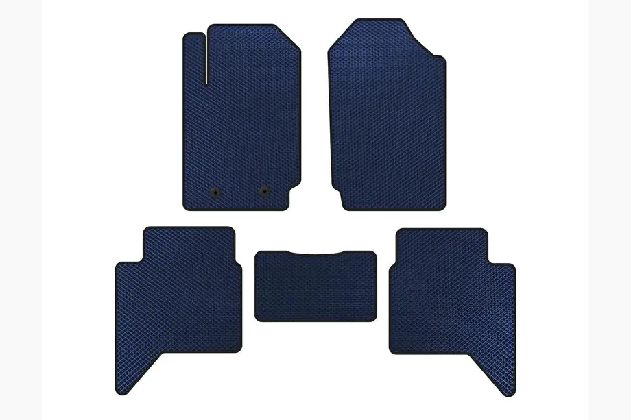 Ford Ranger 2011–2022 EVA Floor Mats (Blue) Image