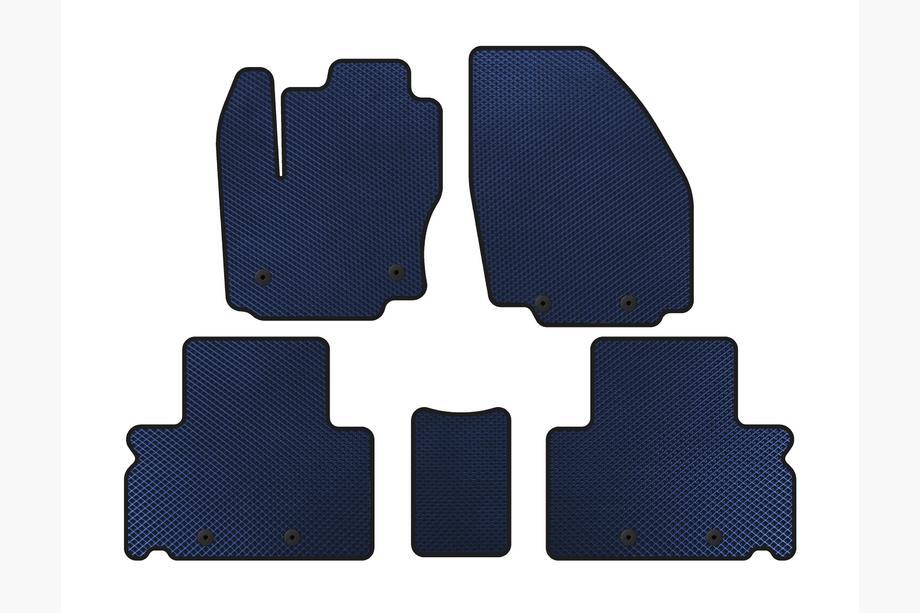 Ford S-Max 2007-2014 EVA Floor Mats (Blue) Image