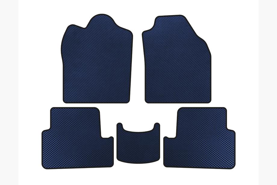 Ford Connect 2010-2013 EVA Floor Mats (2009-2012, Blue) Image