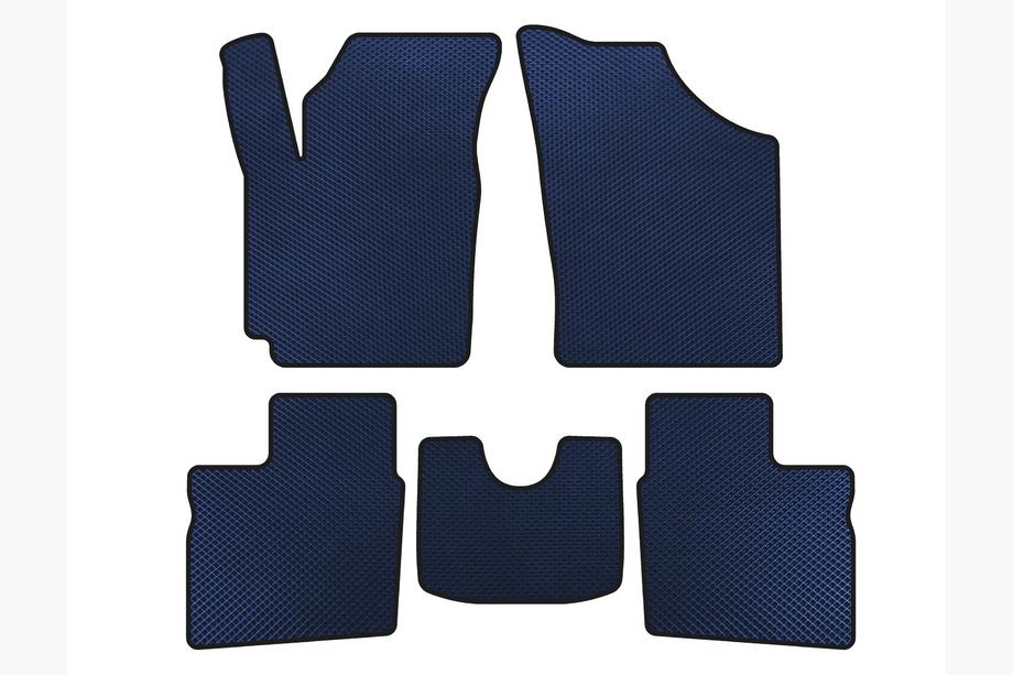 Geely CK-1 2005-2008 EVA Floor Mats (2005-2009, SD, Blue) Image
