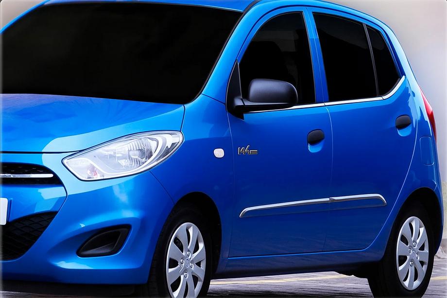Hyundai I-10 2008-2013 Window Trim Stainless Steel (6 pcs) Image