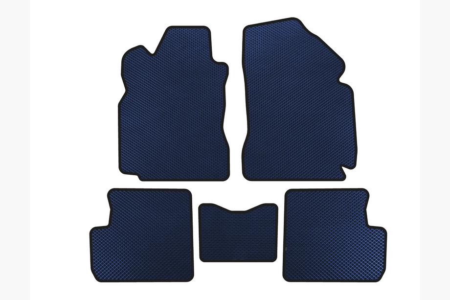 GreatWall Haval M4 2012-2021 EVA Floor Mats (Blue) Image