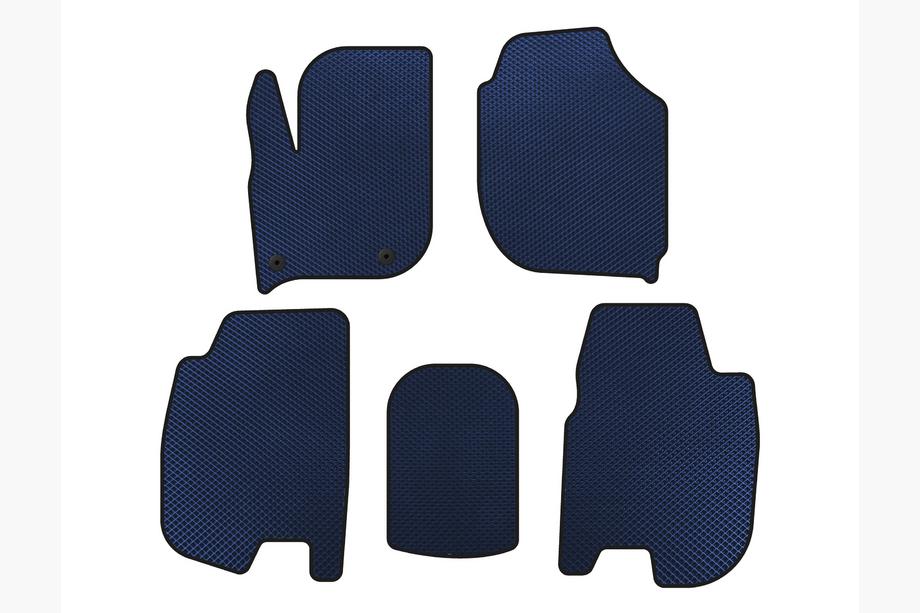 Honda FIT/Jazz 2014–2020 EVA Floor Mats (HB, Blue) Image