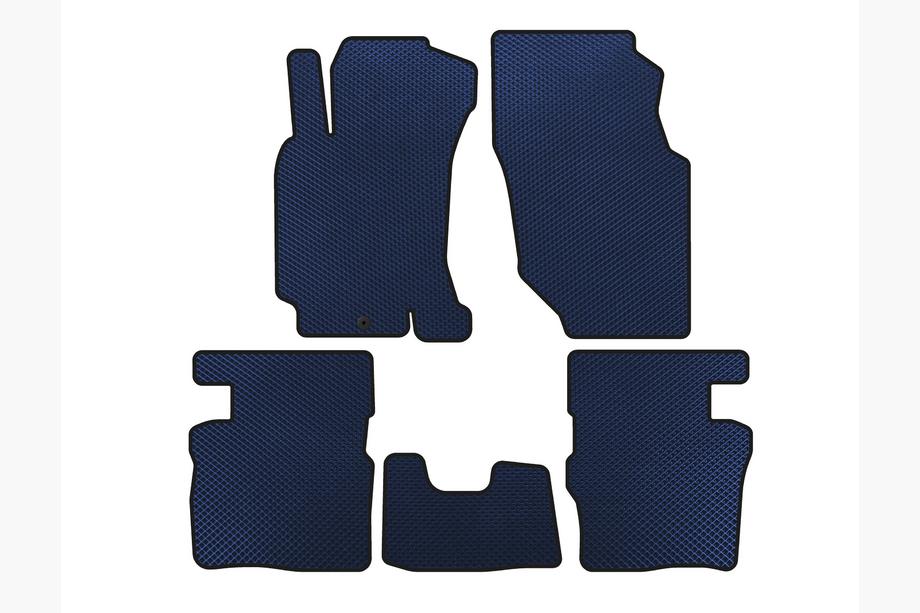 Honda HR-V 1998-2006 EVA Floor Mats (5-Door, Blue) Photo 1