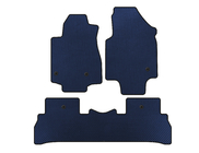 Honda Pilot 2008-2015 EVA Floor Mats (2008-2012, 7-Seater, Blue) photo 1