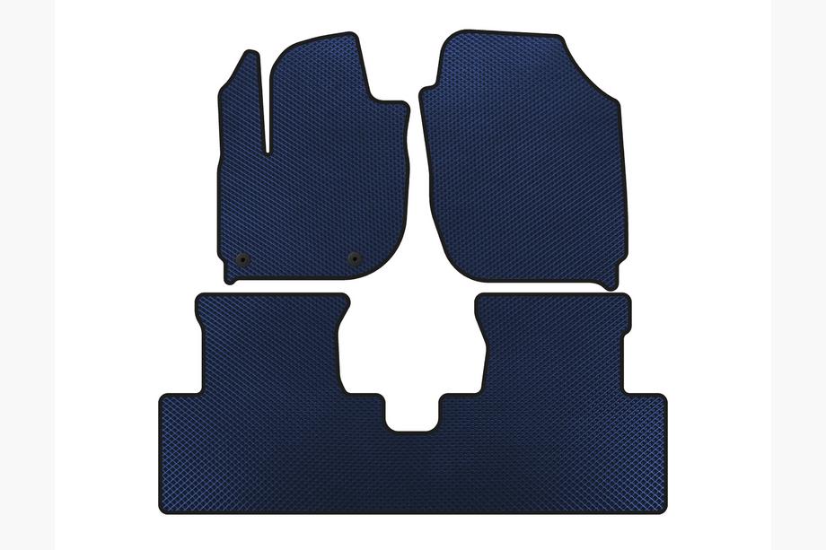 Honda X-NV/Ciimo X-NV 2019- EVA Floor Mats (Electric, Blue) Image
