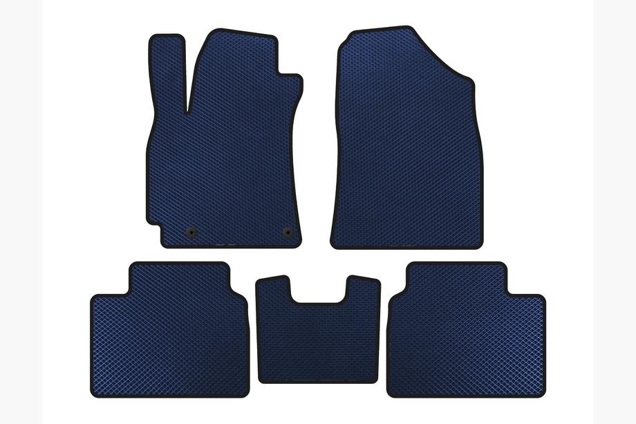 Hyundai Elantra (CN7) 2020- EVA Floor Mats (SD, Blue) Image