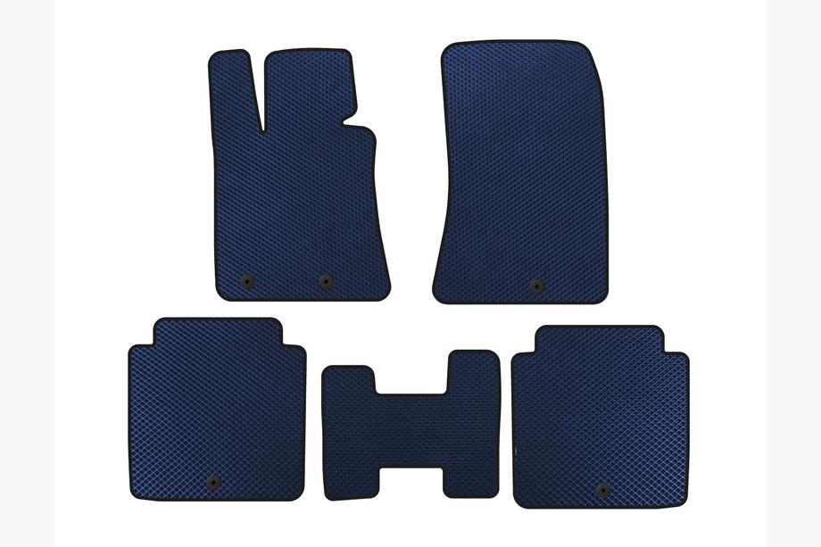 Hyundai Equus 2009-2016 EVA Floor Mats (Blue) Image