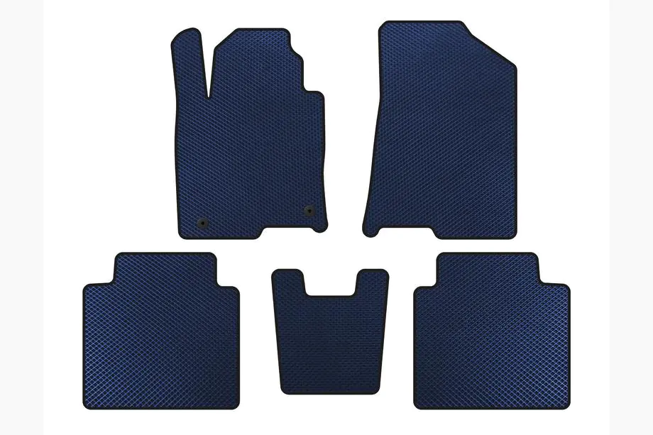 Hyundai Grandeur 2017- EVA Floor Mats (SD, Blue) Image