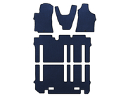 Hyundai H300, H1, Starex 2008-2020 EVA Floor Mats (Full Set, Blue) photo 1