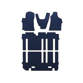 EVA Floor Mats (Full Set, Blue) Hyundai H300, H1, Starex 2008-2020