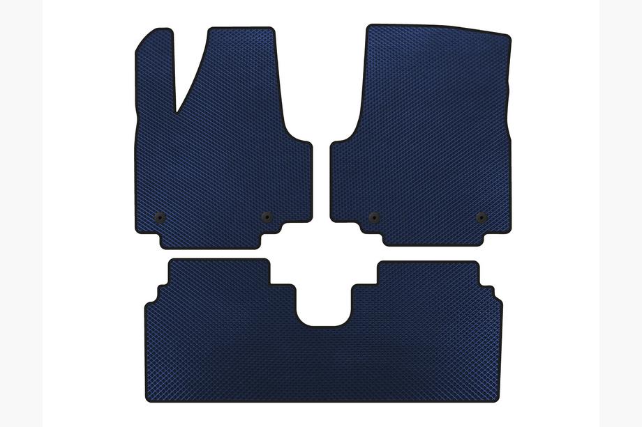 Hyundai Ioniq 5 2021- EVA Floor Mats (Electric, Blue) Image