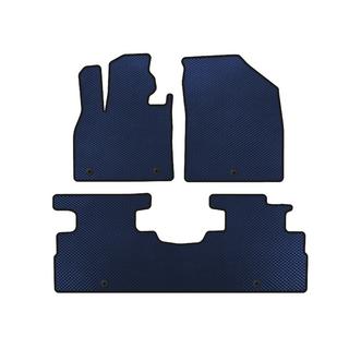 EVA Floor Mats (2 Rows, 7-Seater, Blue)