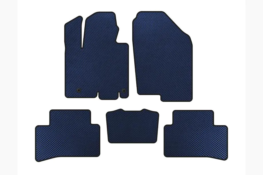 Hyundai Tucson NX4 2021- EVA Floor Mats (Blue) Image