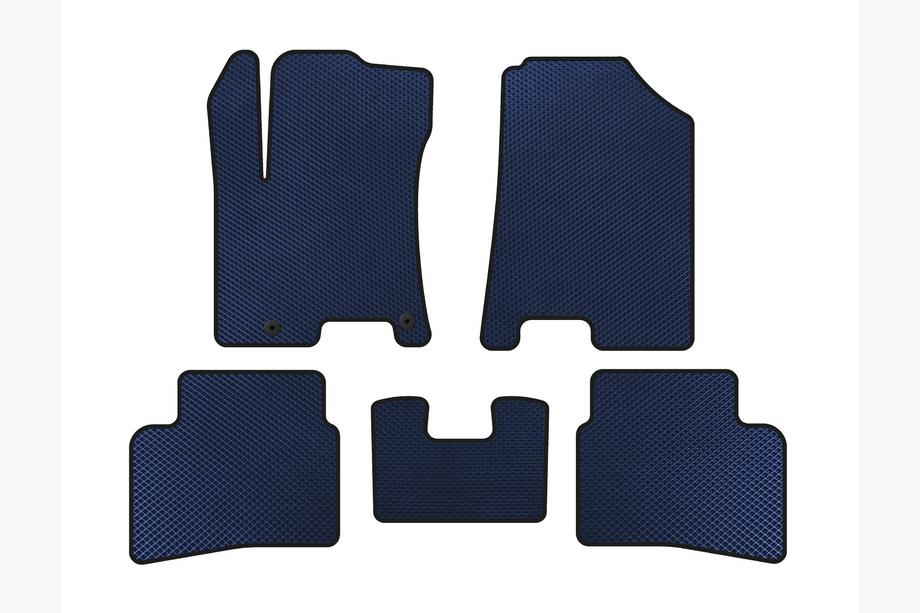 Hyundai Venue 2019- EVA Floor Mats (Blue) Image
