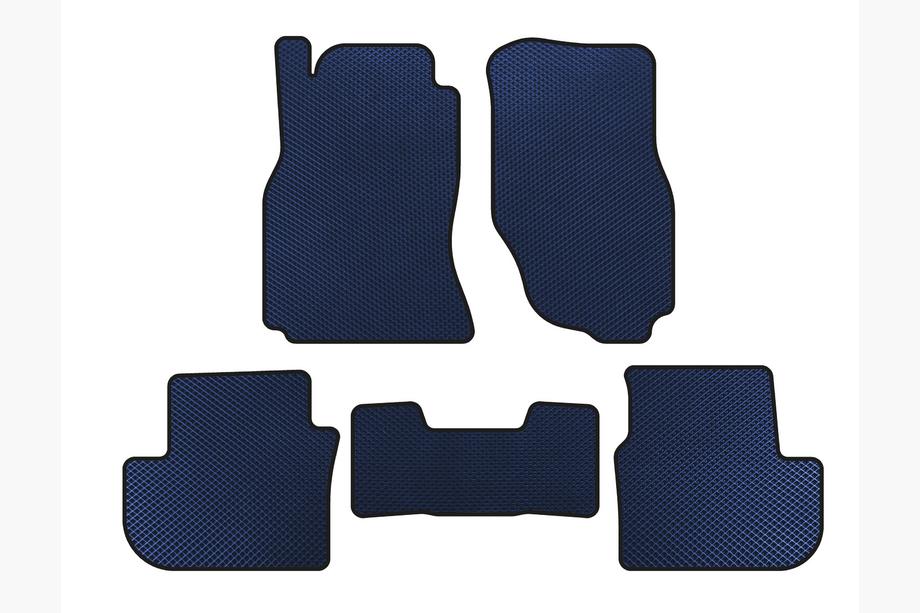 Infiniti G35 (V35/CV35) 2003-2007 EVA Floor Mats (SD, Blue) Image
