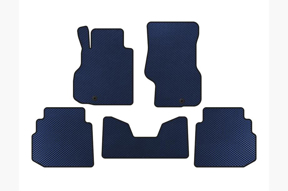 Infinity M35/37/45 2003-2014 EVA Floor Mats (For M35/45, Blue) Image