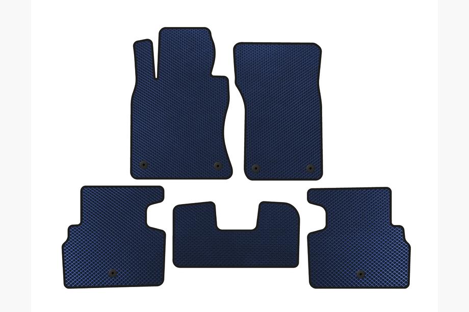 Infiniti Q50/Q60 2013-2024 EVA Floor Mats (SD, Blue) Image